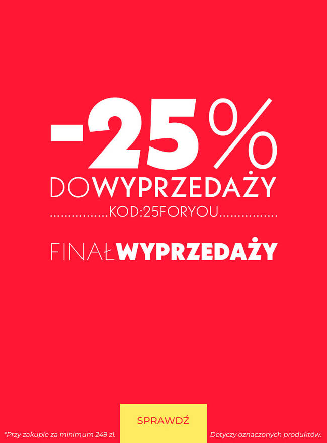 wyprzedaż do -70%