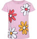 Endo - T-shirt z krótkim rękawem dla dziewczynki, z kwiatkami, różowy 3-8 lat D17G065_1,1