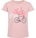 Endo - T-shirt z krótkim rękawem dla dziewczynki, z motywem rowerowym, różowy 9-13 lat D17G550_1,1